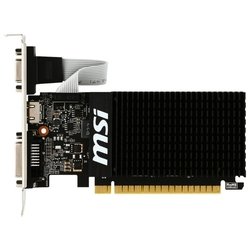MSI GeForce GT 710 954Mhz PCI-E 2.0 2048Mb 1600Mhz 64 bit DVI HDMI HDCP Silent RTL