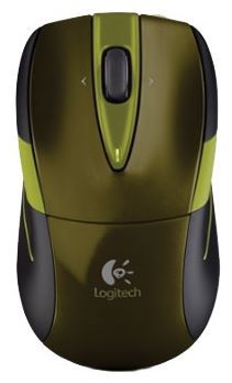 Logitech Wireless Mouse M525 Green-Black USB
