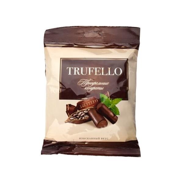 Конфеты Trufello c кремовым корпусом глазированные со вкусом шоколада