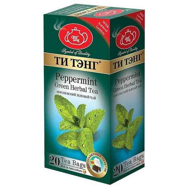 Чай зеленый Ти Тэнг Peppermint в пакетиках