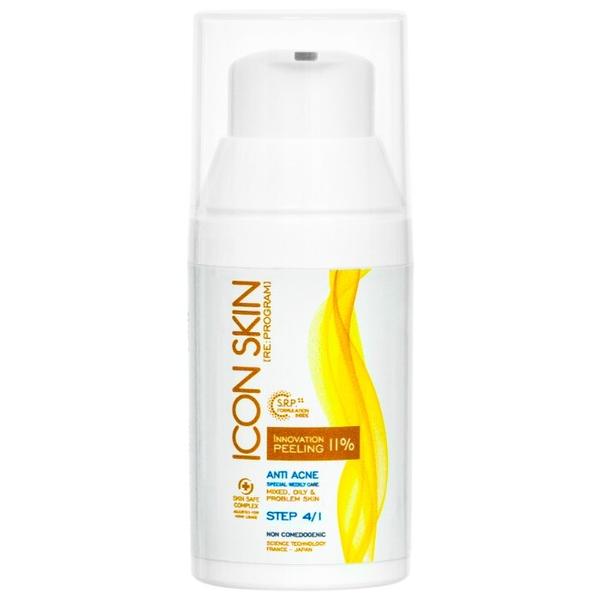 Icon Skin пилинг для лица инновационный с кислотами Innovation peeling 11% для комбинированной и проблемной кожи