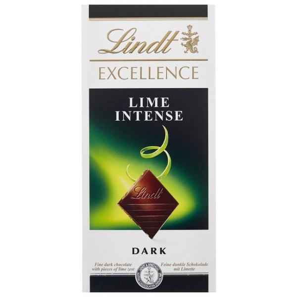 Шоколад Lindt Excellence темный с лаймом