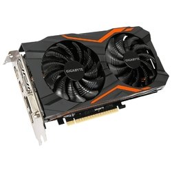 GIGABYTE GeForce GTX 1050 Ti 1366Mhz PCI-E 3.0 4096Mb 7008Mhz 128 bit DVI 3xHDMI HDCP G1 Gaming RTL