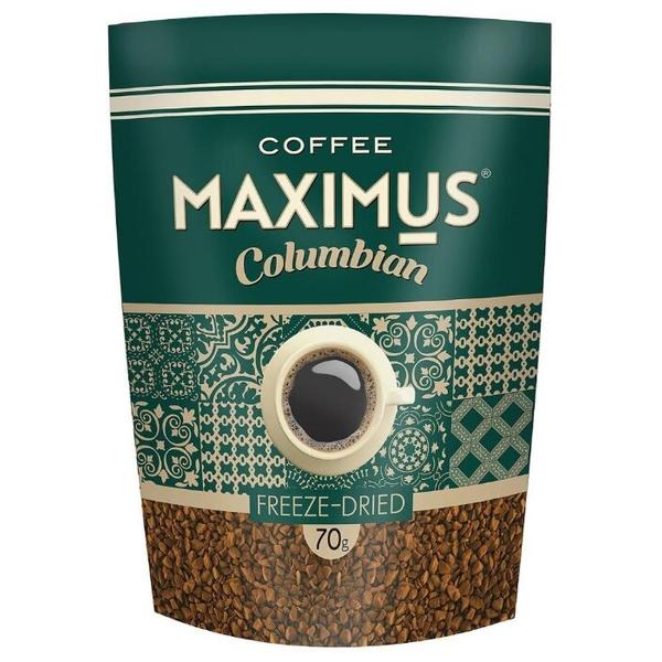 Кофе растворимый Maximus Columbian сублимированный