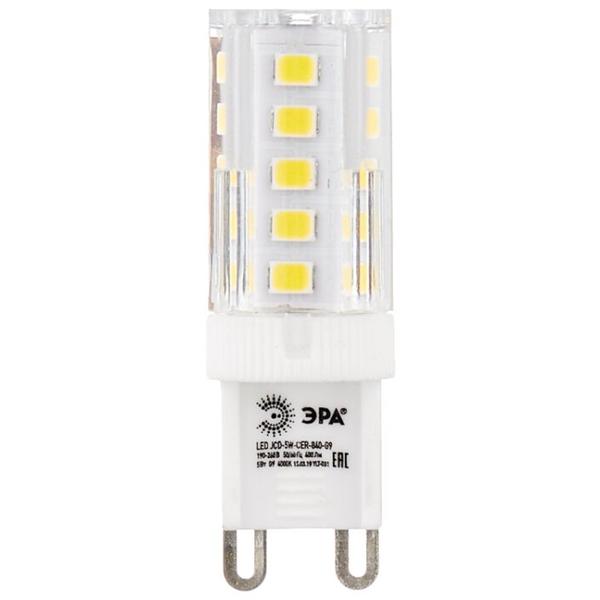 Упаковка светодиодных ламп 3 шт ЭРА Б0027864, G9, JCD, 5Вт