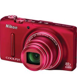 Nikon Coolpix S9500 (красный)