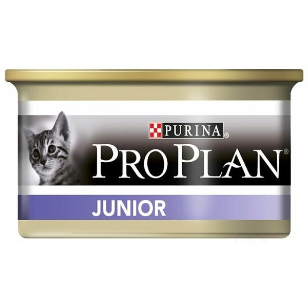 Корм для котят Pro Plan Junior беззерновой, с курицей 85 г (паштет)