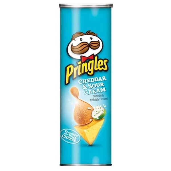 Чипсы Pringles картофельные Cheddar & Sour Cream