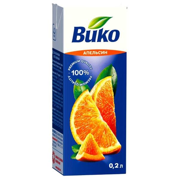 Сок ВИКО Апельсин, без сахара