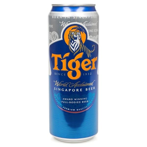 Пиво светлое Tiger Original 0.45 л