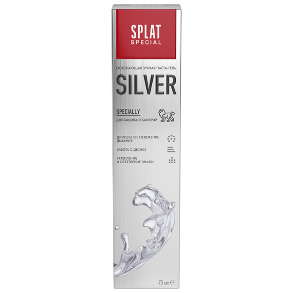 Зубная паста SPLAT Special Silver Intense Mint