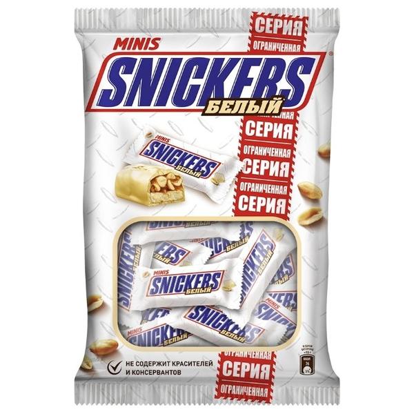 Конфеты Snickers minis белый шоколад
