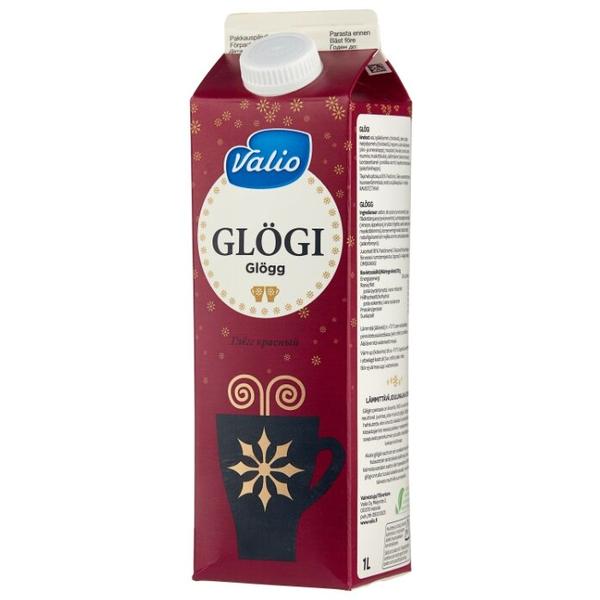 Напиток сокосодержащий Valio Glögi Глёгг красный из красного винограда и бузины с пряностями