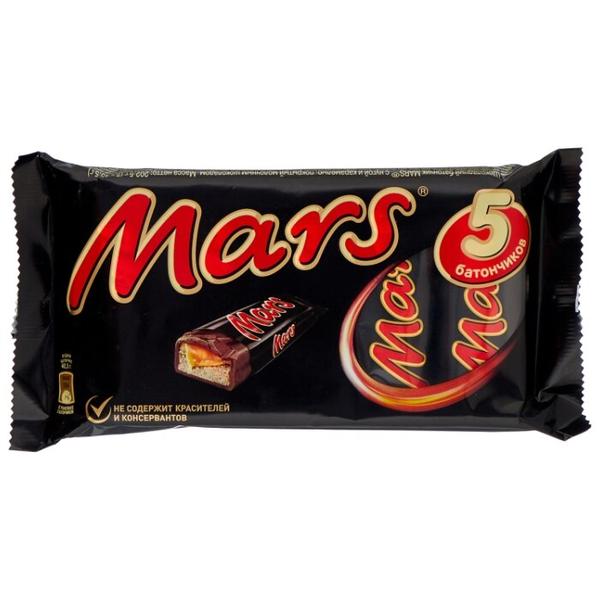 Батончик Mars с нугой и карамелью, 40.5 г, мультипак