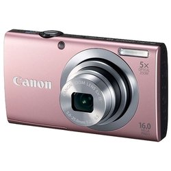 Canon PowerShot A2400 IS (pink 16Mpix Zoom5x 2.7 720p SDHC IS Li-Ion)