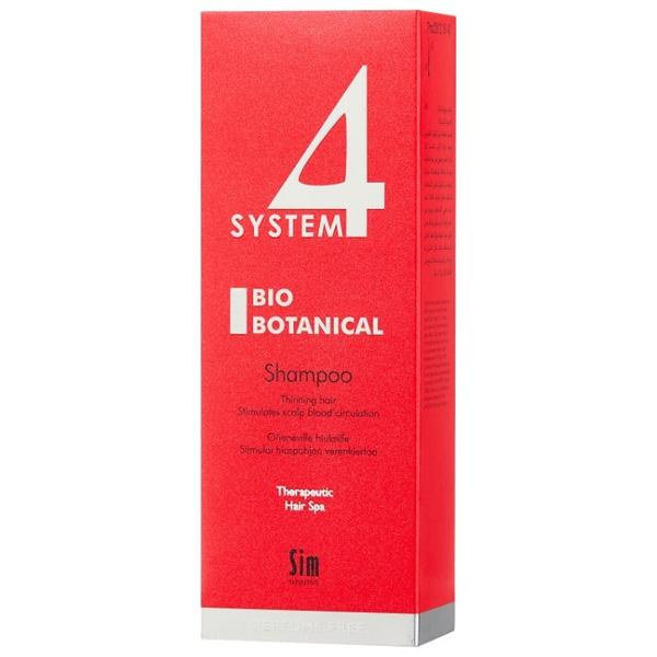 Sim Sensitive SYSTEM 4 Bio Botanical Shampoo Био Ботанический Шампунь для лечения выпадения волос и восстановление роста волос