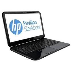 HP PAVILION Sleekbook 15-b100er (A4 4355M 1900 Mhz/15.6"/1366x768/4096Mb/320Gb/DVD нет/Wi-Fi/Bluetooth/Win 8 64)