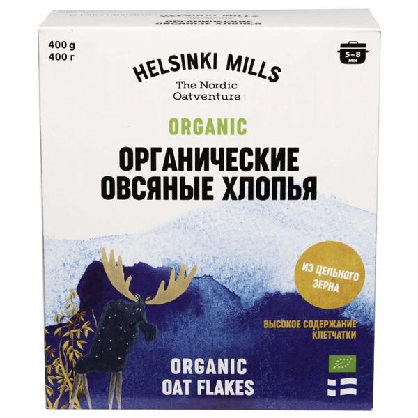 Helsinki Mills Organic Органические овсяные хлопья, 400 г
