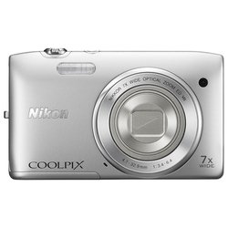 Nikon Coolpix S3500 (серебро)