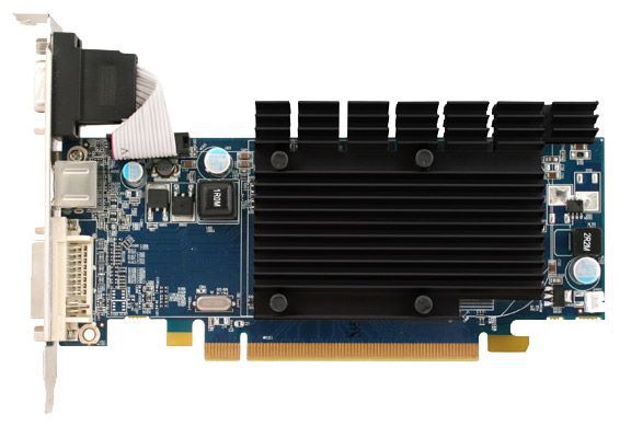 Sapphire Radeon HD 4350 600Mhz PCI-E 2.0 256Mb 800Mhz 64 bit DVI TV HDCP YPrPb