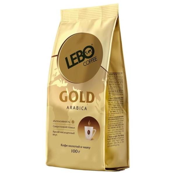 Кофе молотый LEBO GOLD для заваривания в чашке