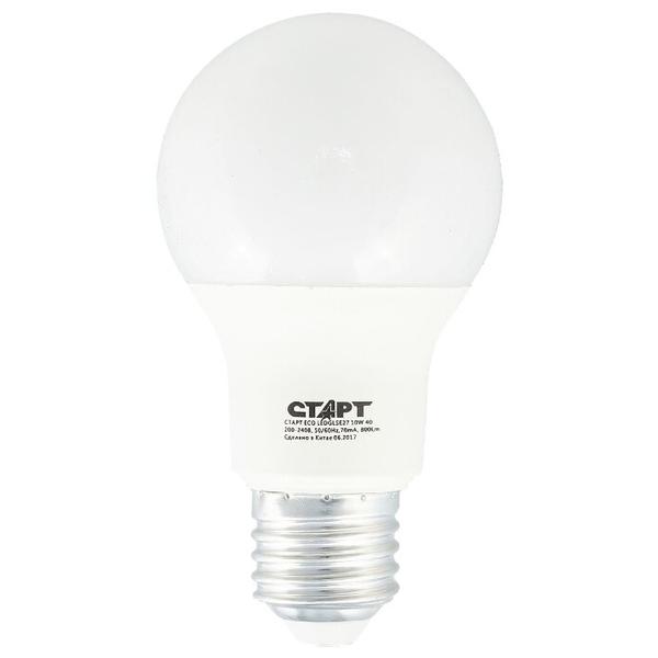 Лампа светодиодная СТАРТ Экономь ECO LED GLS, E27, 10Вт