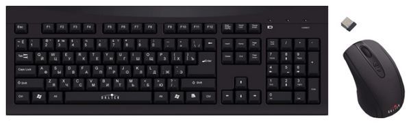 Oklick 210 M Wireless Keyboard&Optical Mouse Black USB