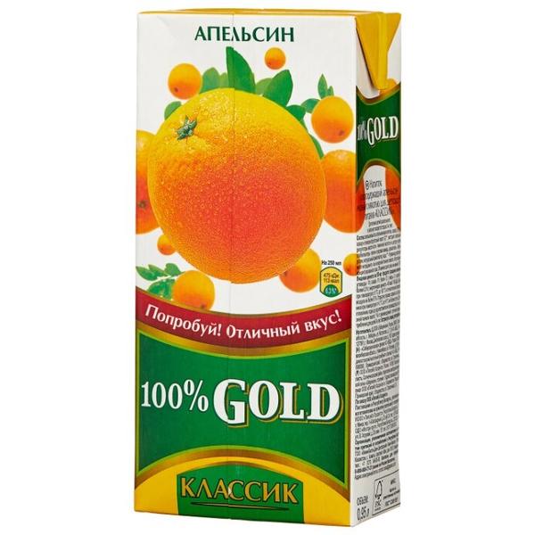 Напиток сокосодержащий 100% Gold Апельсин
