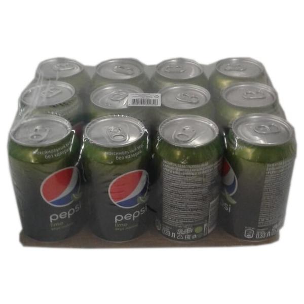 Газированный напиток Pepsi Lime