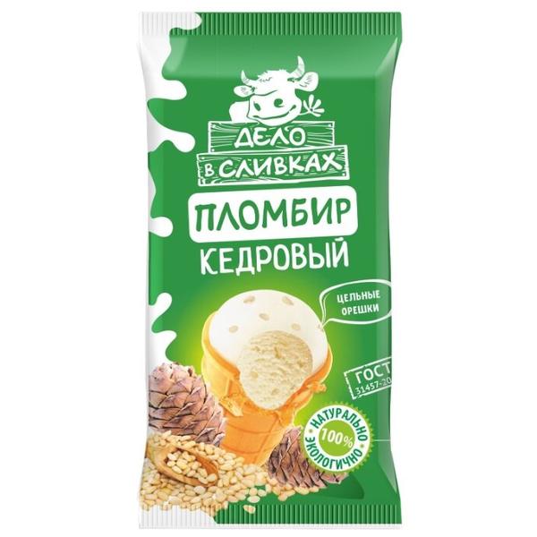 Мороженое Дело в сливках пломбир Кедровый, 70 г