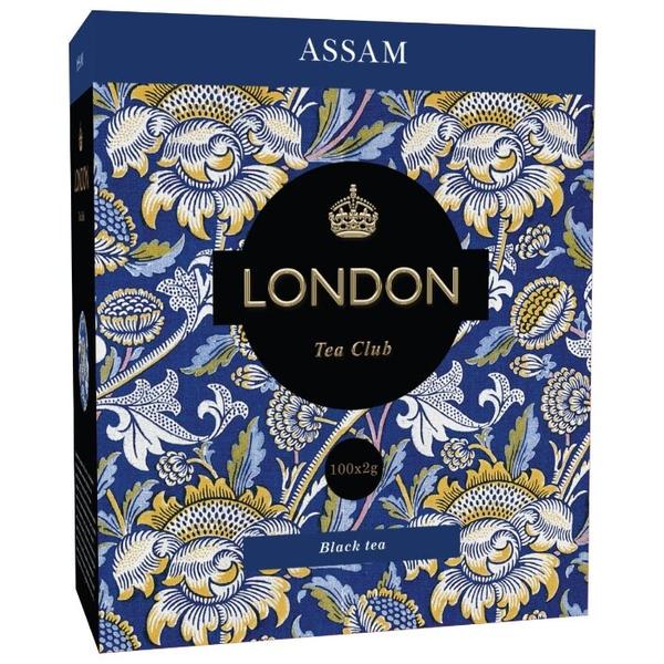 Чай черный London tea club Assam в пакетиках