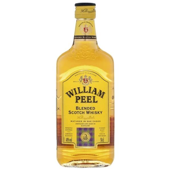 Виски William Peel Blended Scotch Whisky, 3 года, 0.5 л