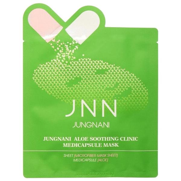 Jungnani Aloe Soothing Clinic Medicapsule Mask Успокаивающая тканевая маска с экстрактом алоэ