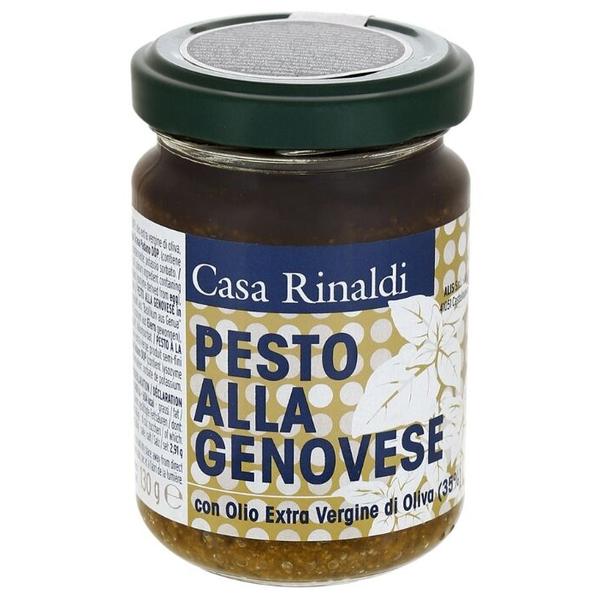 Соус Casa Rinaldi Pesto in extra virgin olive oil, 130 г