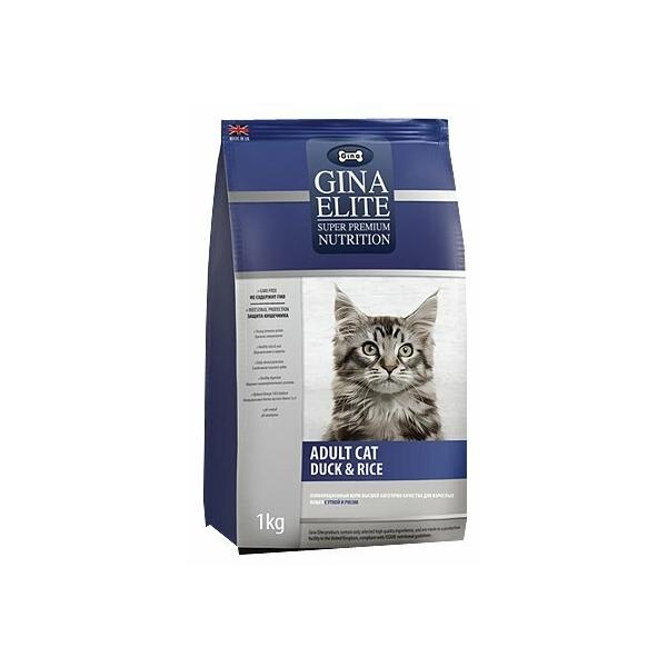 Корм для кошек Gina Elite Adult Cat Duck & Rice