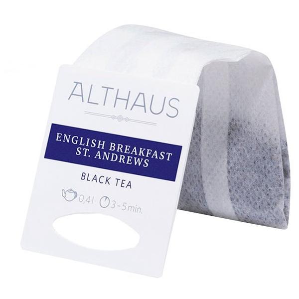 Чай черный Althaus English Breakfast St. Andrews в пакетиках для чайника