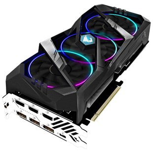 GIGABYTE GeForce RTX 2060 SUPER 1845MHz PCI-E 3.0 8192MB 14000MHz 256 bit 3xHDMI HDCP AORUS RTL