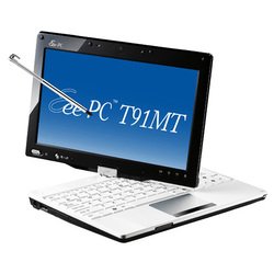 ASUS Eee PC T91MT (Atom Z520 1330 Mhz/8.9"/1024x600/1024Mb/32.0Gb/DVD нет/Wi-Fi/Bluetooth/Win 7 HP)