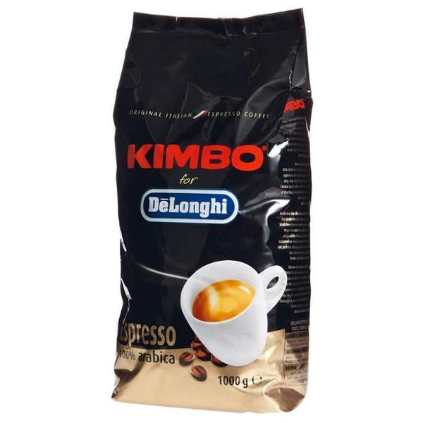 Кофе в зернах Kimbo Espresso 100% Arabica for Delonghi
