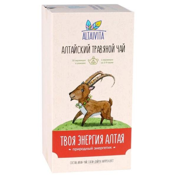 Чай травяной Altaivita Твоя энергия Алтая в пирамидках