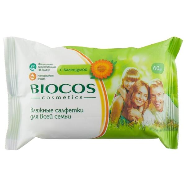 Влажные салфетки BioCos универсальные