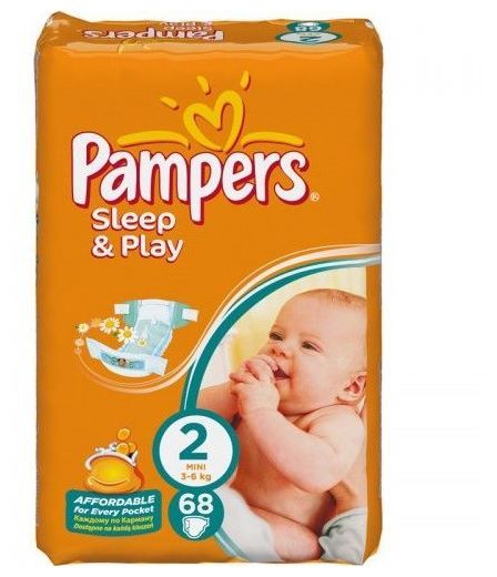 Pampers Sleep&Play 2 (3-6 кг)