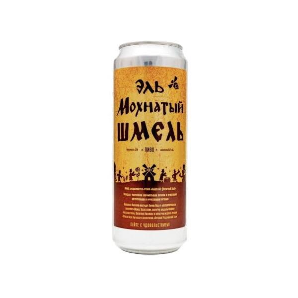 Пиво светлое Эль Мохнатый Шмель 0,45 л