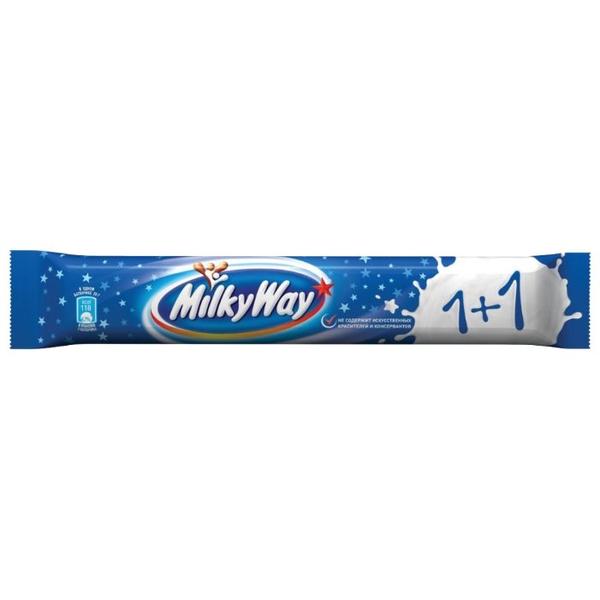 Батончик Milky Way 1+1, 52 г, коробка
