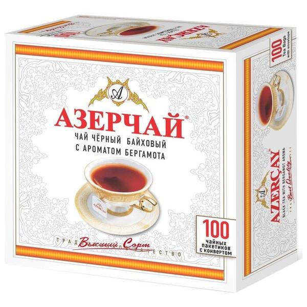 Чай черный Azercay с бергамотом в пакетиках