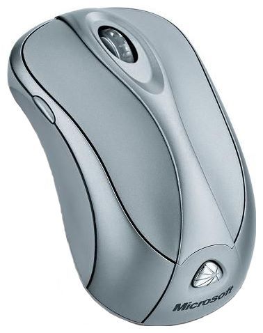 Microsoft Wireless Notebook Laser Mouse 6000 Silver USB