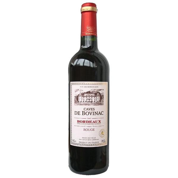 Вино Caves de Bovinac Bordeaux Rouge, 0.75 л