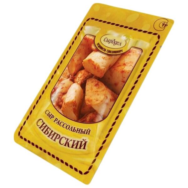 Сыр Сыродел Сибирский рассольный балык с аджикой 40%