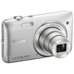 Nikon Coolpix S3500 (серебро)