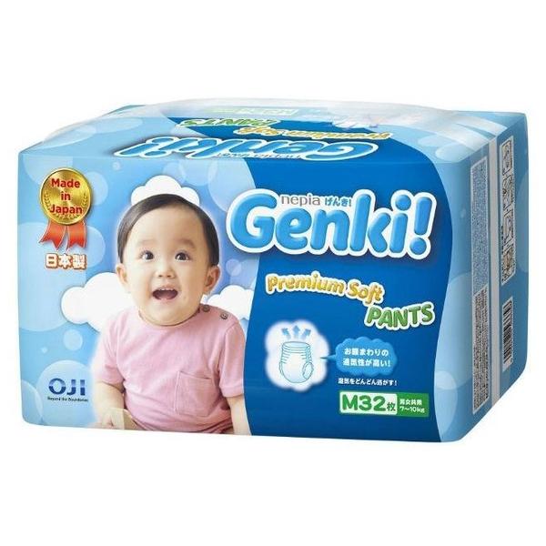 Genki трусики Premium Soft M (7-10 кг) 32 шт.